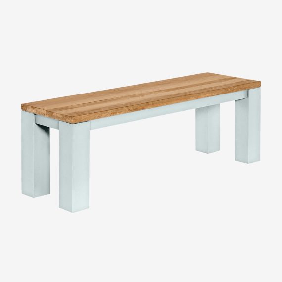 DINING BENCH ALUMINUM 150