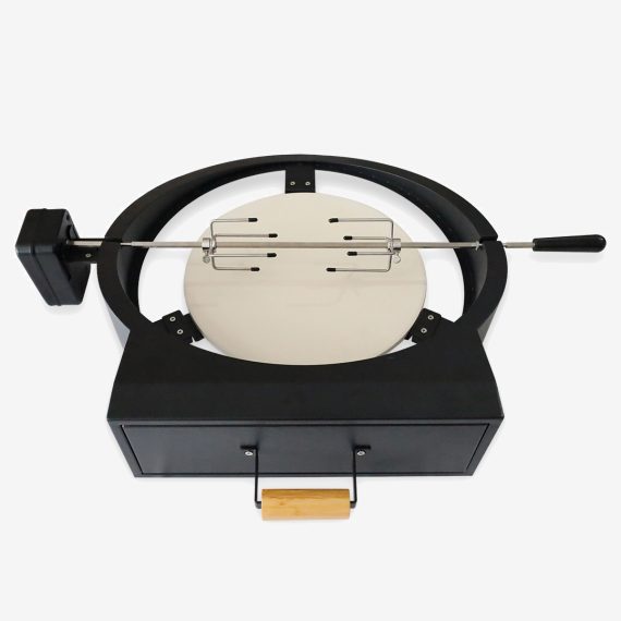 PIZZA STONE ROTTICERY COMBO ATTACHMENT FOR KAMADO 26'