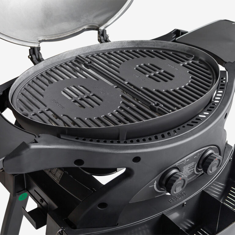 ZIGGY PORTABLE BBQ GAS 2 Burners set with Troley Unique Outdoor Living