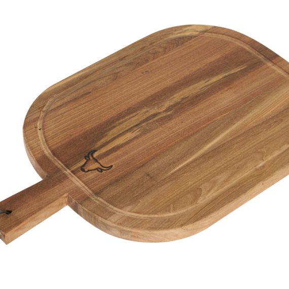 Cutting Board Bull Oval Large